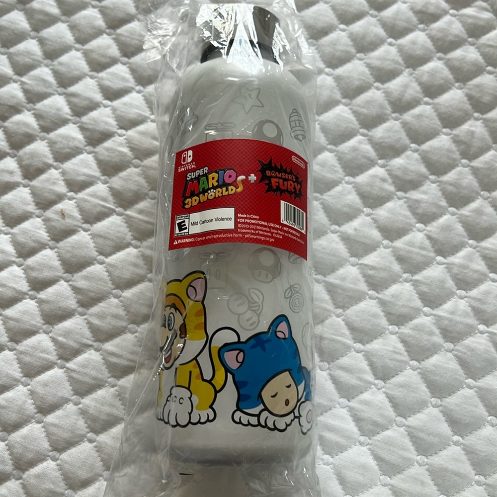 NEW Nintendo Metal water bottle